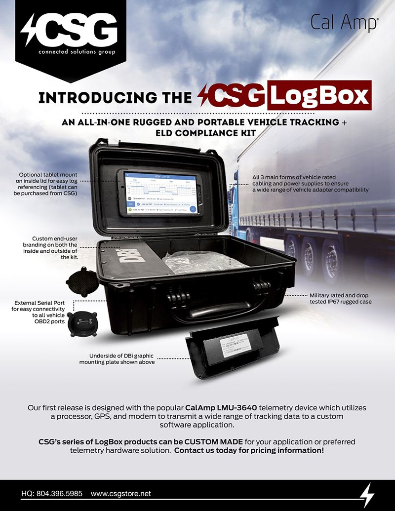 CSG Log Box