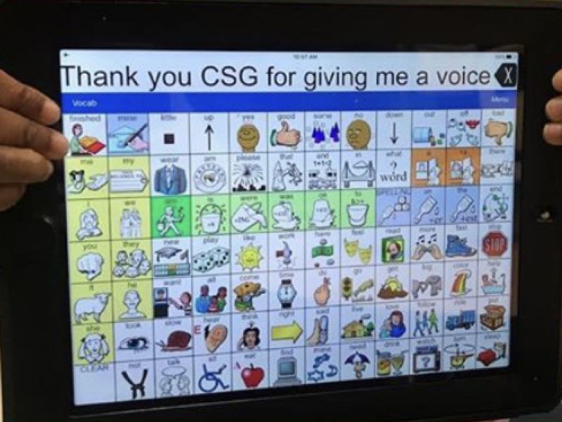 CSG giving back